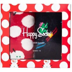 Happy Socks The Great Fantastic Let It Snow 2PK Socks Gift Box Set 7 Happy Socks The Great Fantastic Let It Snow 2PK Socks Gift Box Set