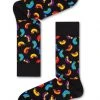 Happy Socks Hot Dog Socks In Black 1 Happy Socks Hot Dog Socks In Black