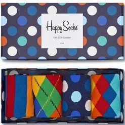 Happy Socks Mix Men's 4PK Socks Gift Set