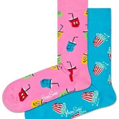 Happy Socks The Great Fantastic Snack 2PK Gift Box Set 9 Happy Socks The Great Fantastic Snack 2PK Gift Box Set