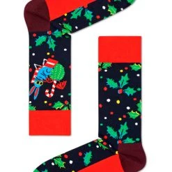 Happy Socks X Macaulay Culkin Christmas Holiday Rabbit Sock