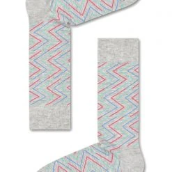 Happy Socks Accessories Ziggy Socks In Pink/Blue