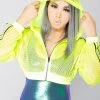 Hot & Delicious Neon Overdrive Mesh Jacket Wild Heart