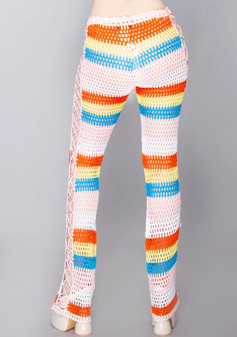 Hot & Delicious Women's Festival Afternoon Delight Crochet Bottoms 4 Hot & Delicious Women's Festival Afternoon Delight Crochet Bottoms