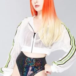 Hot & Delicious Wild Heart Make A Move Mesh Jacket