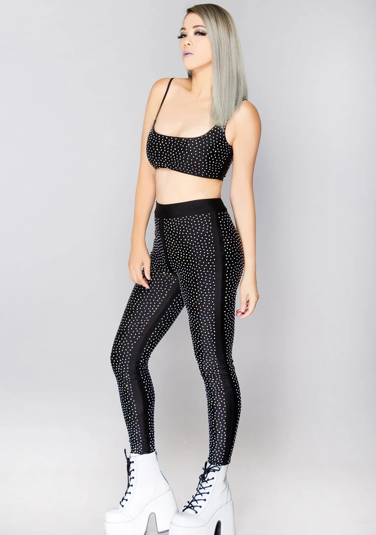 Hot & Delicious World Tour Stargazer Rhinestone Cropped Top 5 Hot & Delicious World Tour Stargazer Rhinestone Cropped Top