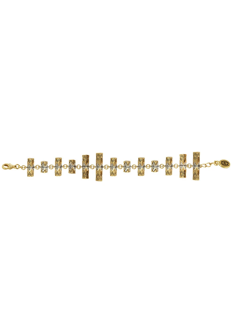 House Of Harlow 1960 Anza Tapered Bracelet In Gold Accessories 3 House Of Harlow 1960 Anza Tapered Bracelet In Gold Accessories