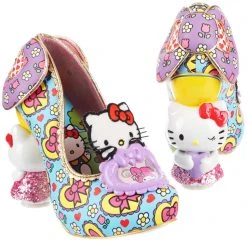 Irregular Choice X Sanrio Star Of The Show High Heels In Purple Blue 12 Irregular Choice X Sanrio Star Of The Show High Heels In Purple Blue