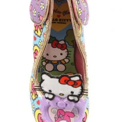 Irregular Choice X Sanrio Star Of The Show High Heels In Purple Blue 11 Irregular Choice X Sanrio Star Of The Show High Heels In Purple Blue