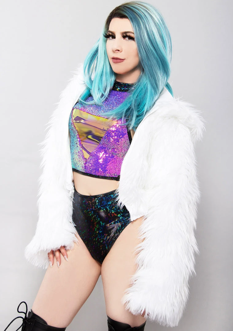 J Valentine Candy Flashing Light Up Cropped Jacket The Great Fantastic 5 J Valentine Candy Flashing Light Up Cropped Jacket The Great Fantastic