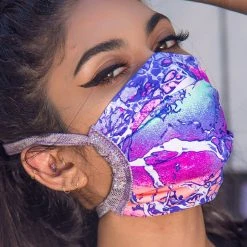 J Valentine Electric Lavender Dust Mask Accessories