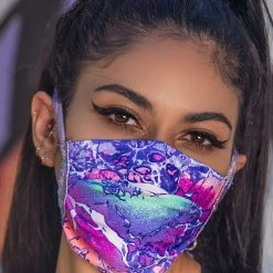 J Valentine Electric Lavender Dust Mask Accessories