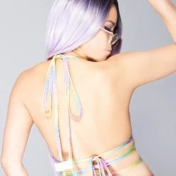 J Valentine Unicorn Sprinkle Wrap Top