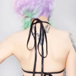 J Valentine New Mystic Firefly Mesh Wrap Top