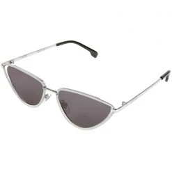 KOMONO Gigi Sunglasses In Silver/Smoke 8 KOMONO Gigi Sunglasses In Silver/Smoke