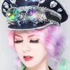 LASR New Destiny Bond Sequin Captain Hat 2 LASR New Destiny Bond Sequin Captain Hat