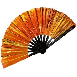 LASR Atomic Phoenix Iridescent Fluid Rave Fan