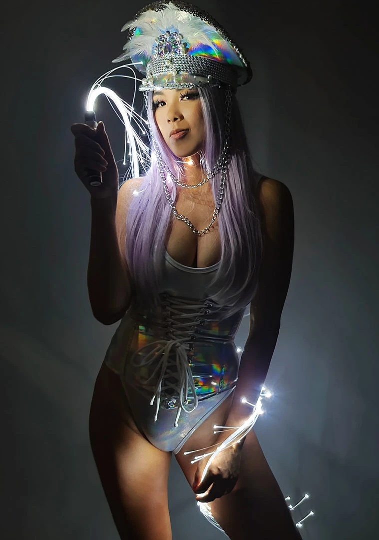 LASR Hypernova Fiber Optic Light Up Whip New 3 LASR Hypernova Fiber Optic Light Up Whip New