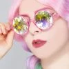 LASR Over The Rainbow Kaleidoscope Sunglasses Accessories