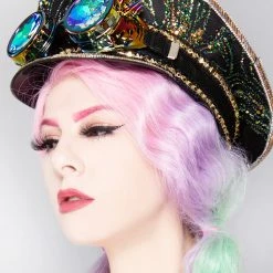 LASR Stargazer Sequin Captain Hat New