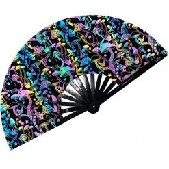LASR Trippy Mushroom Reflective Fan