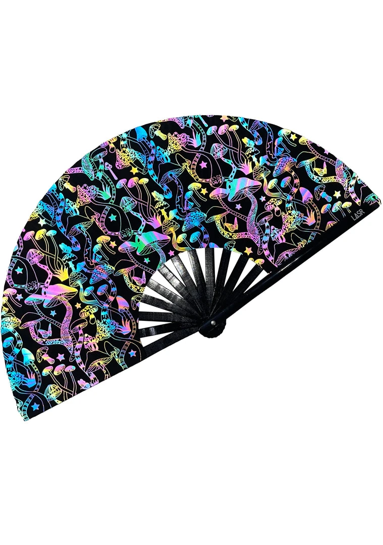 LASR Trippy Mushroom Reflective Fan 3 LASR Trippy Mushroom Reflective Fan