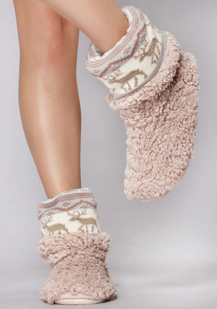 LA Style Rush Dashing Through Bootie Slippers Shoes 3 LA Style Rush Dashing Through Bootie Slippers Shoes