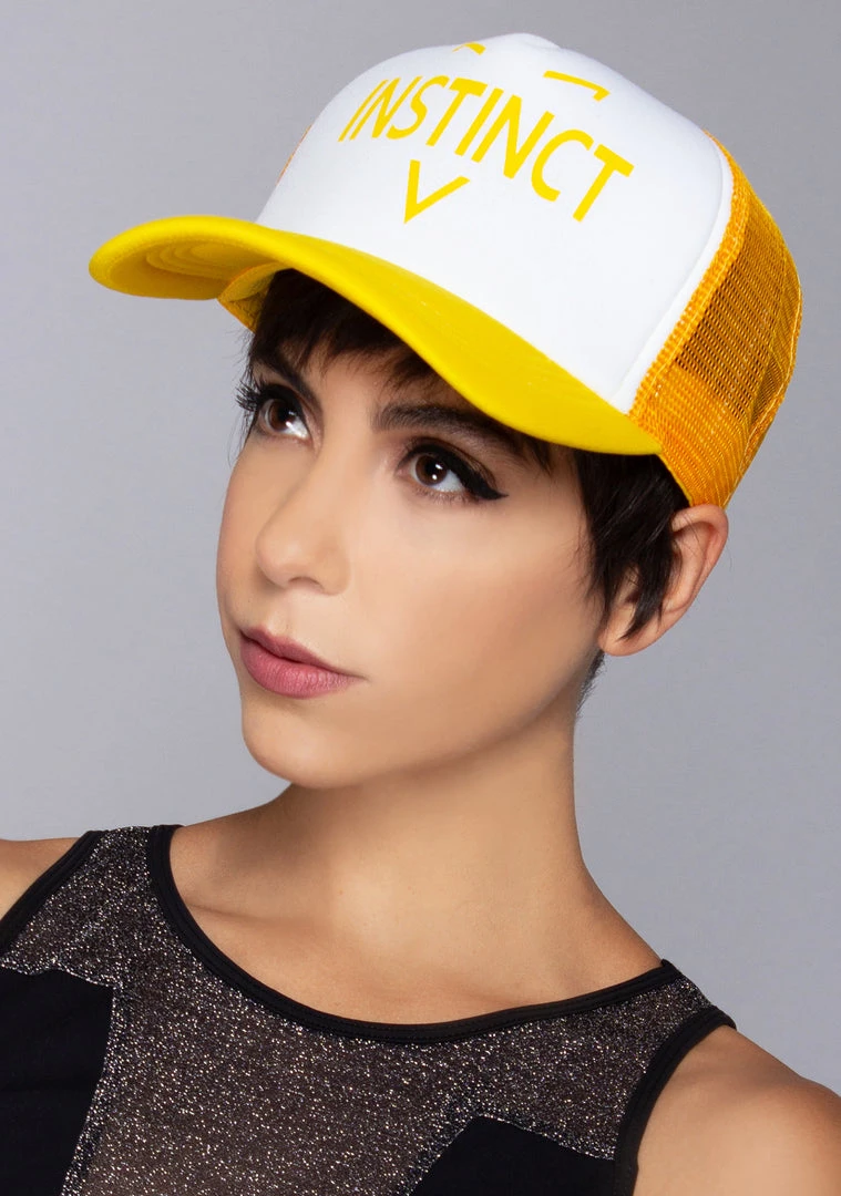 LA Style Rush Pokemon Go Team Instinct Trucker Hat Accessories 4 LA Style Rush Pokemon Go Team Instinct Trucker Hat Accessories