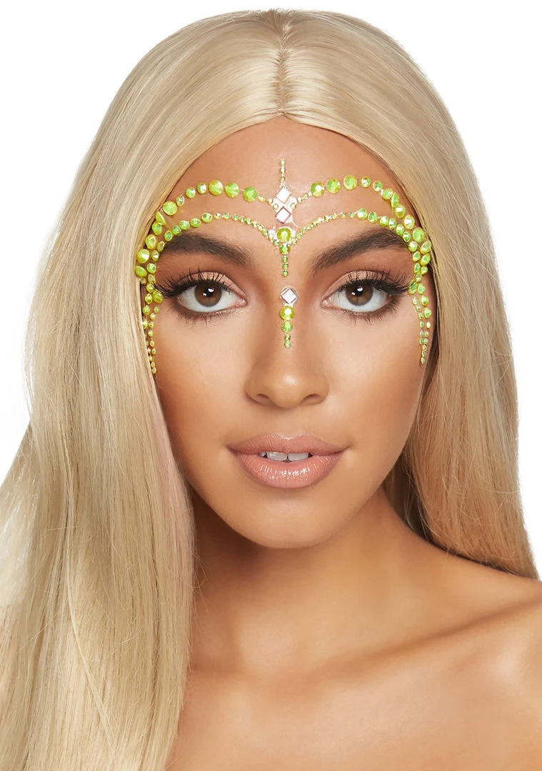 Leg Avenue Accessories Alien Queen Face Jewels 3 Leg Avenue Accessories Alien Queen Face Jewels