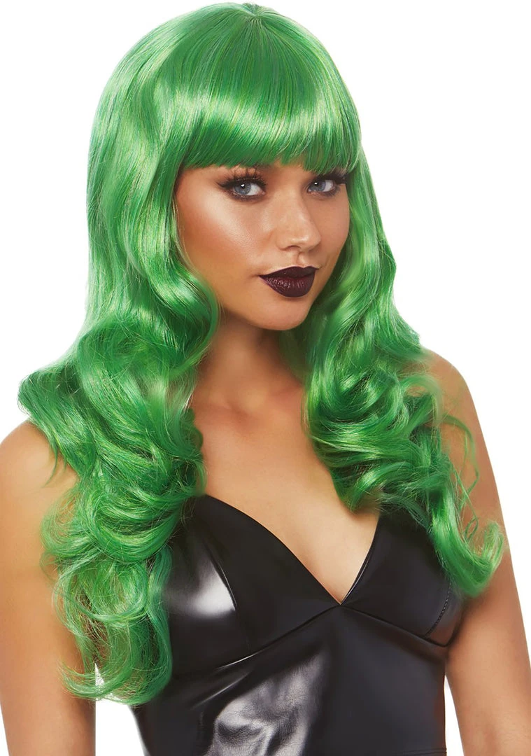 Leg Avenue Toxic Love Long Wavy Bang Wig Accessories 5 Leg Avenue Toxic Love Long Wavy Bang Wig Accessories