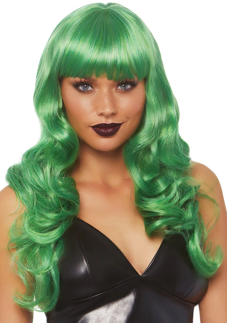 Leg Avenue Toxic Love Long Wavy Bang Wig Accessories 3 Leg Avenue Toxic Love Long Wavy Bang Wig Accessories