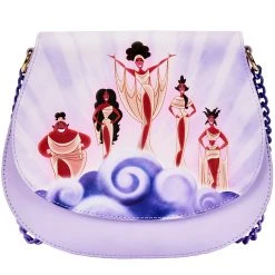 Loungefly New X Disney Hercules Muses Cloud Crossbody Bag 8 Loungefly New X Disney Hercules Muses Cloud Crossbody Bag