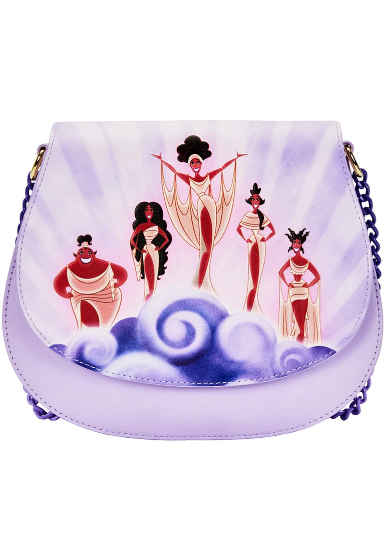 Loungefly New X Disney Hercules Muses Cloud Crossbody Bag 4 Loungefly New X Disney Hercules Muses Cloud Crossbody Bag