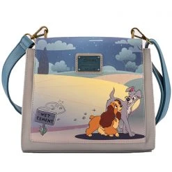 Loungefly X Disney Lady And The Tramp Wet Cement Crossbody Bag Mad World 10 Loungefly X Disney Lady And The Tramp Wet Cement Crossbody Bag Mad World