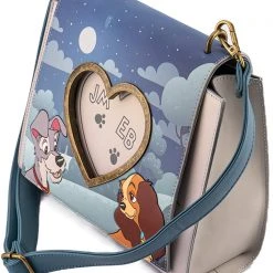 Loungefly X Disney Lady And The Tramp Wet Cement Crossbody Bag Mad World 9 Loungefly X Disney Lady And The Tramp Wet Cement Crossbody Bag Mad World