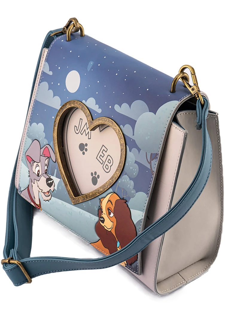 Loungefly X Disney Lady And The Tramp Wet Cement Crossbody Bag Mad World 5 Loungefly X Disney Lady And The Tramp Wet Cement Crossbody Bag Mad World