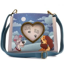 Loungefly X Disney Lady And The Tramp Wet Cement Crossbody Bag Mad World