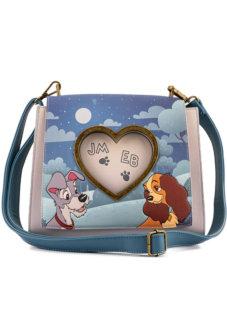 Loungefly X Disney Lady And The Tramp Wet Cement Crossbody Bag Mad World 4 Loungefly X Disney Lady And The Tramp Wet Cement Crossbody Bag Mad World