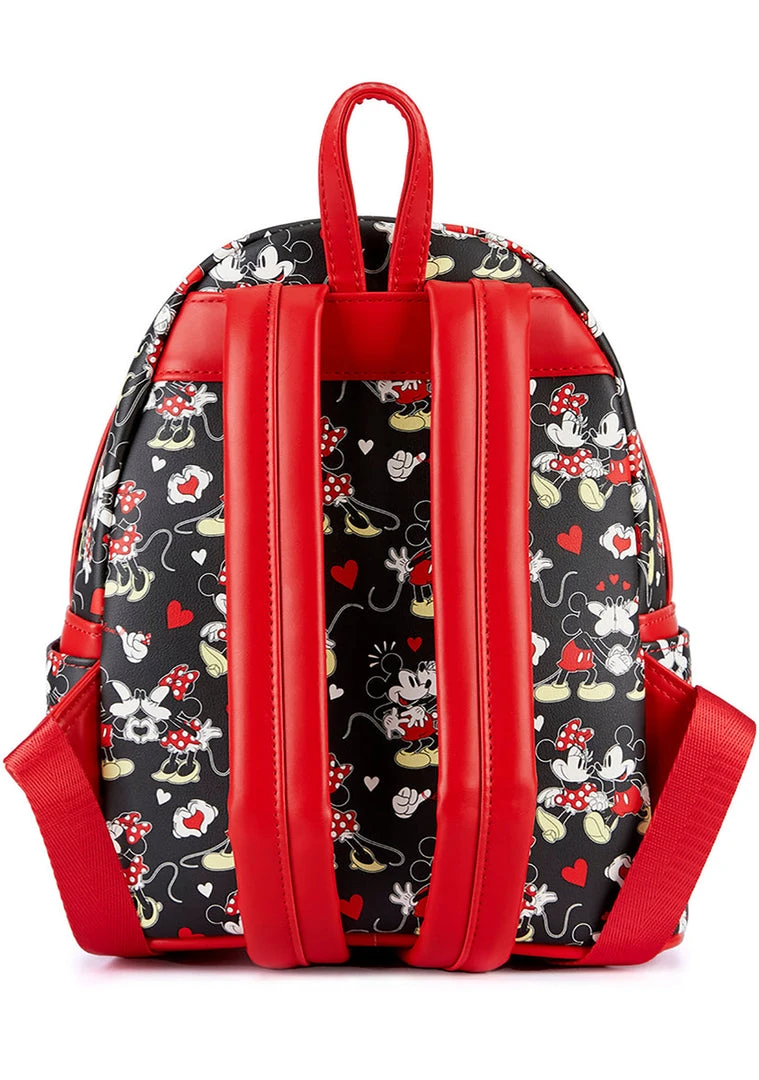 Loungefly Tea Room Cinema X Disney Mickey & Minnie Mouse Valentines Mini Backpack 6 Loungefly Tea Room Cinema X Disney Mickey & Minnie Mouse Valentines Mini Backpack