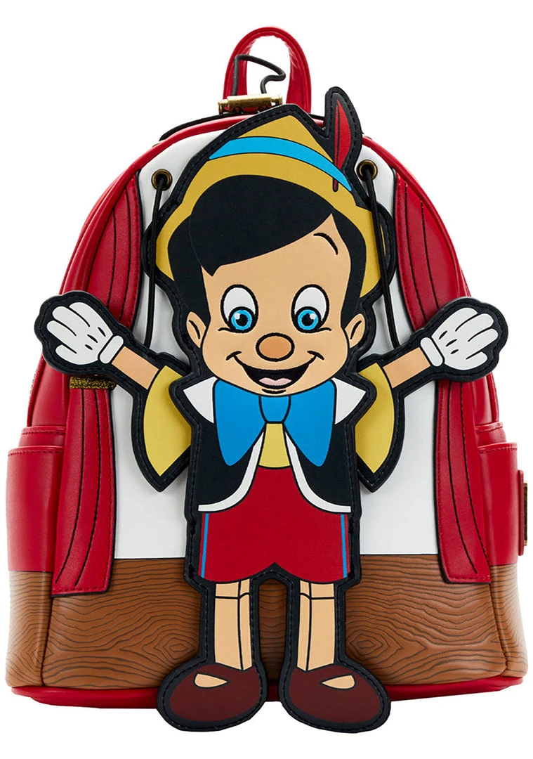 Loungefly X Disney Pinocchio Marionette Mini Backpack 4 Loungefly X Disney Pinocchio Marionette Mini Backpack