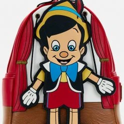 Loungefly X Disney Pinocchio Marionette Mini Backpack 10 Loungefly X Disney Pinocchio Marionette Mini Backpack