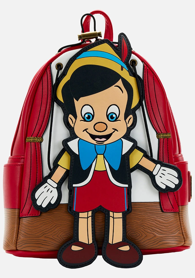 Loungefly X Disney Pinocchio Marionette Mini Backpack 5 Loungefly X Disney Pinocchio Marionette Mini Backpack