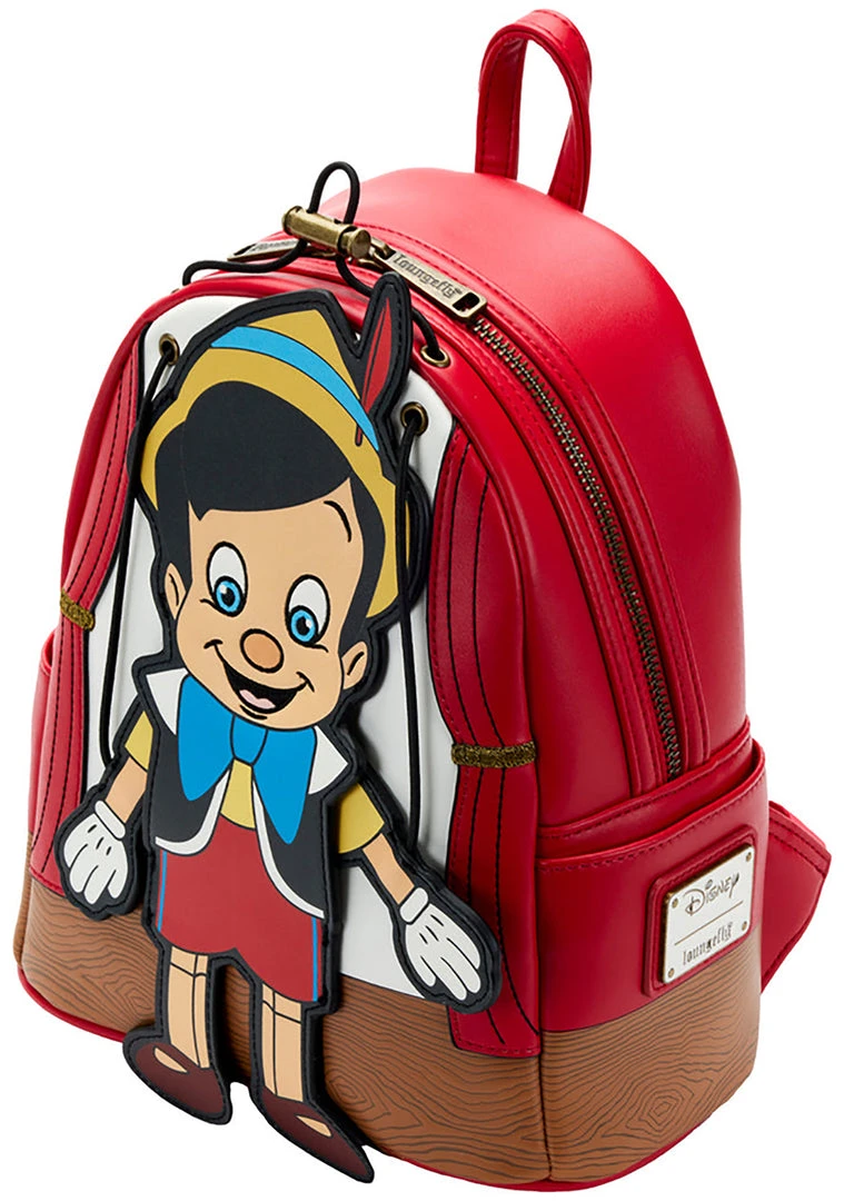 Loungefly X Disney Pinocchio Marionette Mini Backpack 6 Loungefly X Disney Pinocchio Marionette Mini Backpack