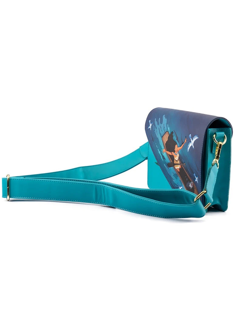 Loungefly X Disney Pocahontas Just Around The River Bend Crossbody Bag Tea Room Cinema 5 Loungefly X Disney Pocahontas Just Around The River Bend Crossbody Bag Tea Room Cinema