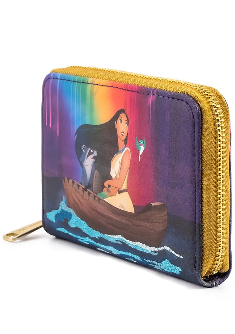 Loungefly Tea Room Cinema X Disney Pocahontas Just Around The River Bend Zip Around Wallet 5 Loungefly Tea Room Cinema X Disney Pocahontas Just Around The River Bend Zip Around Wallet