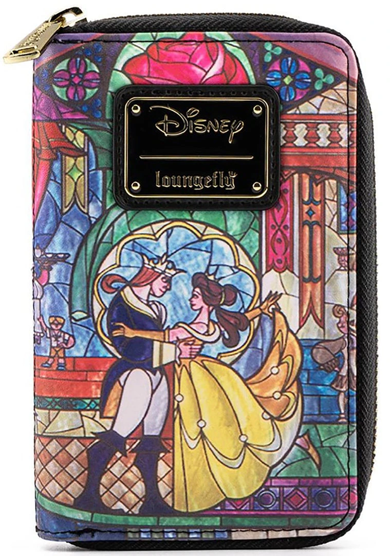 Loungefly X Disney Beauty & The Beast Belle Castle Series Zip Around Wallet 4 Loungefly X Disney Beauty & The Beast Belle Castle Series Zip Around Wallet