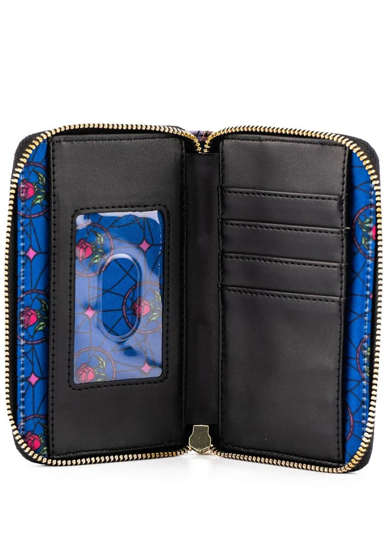 Loungefly X Disney Beauty & The Beast Belle Castle Series Zip Around Wallet 7 Loungefly X Disney Beauty & The Beast Belle Castle Series Zip Around Wallet