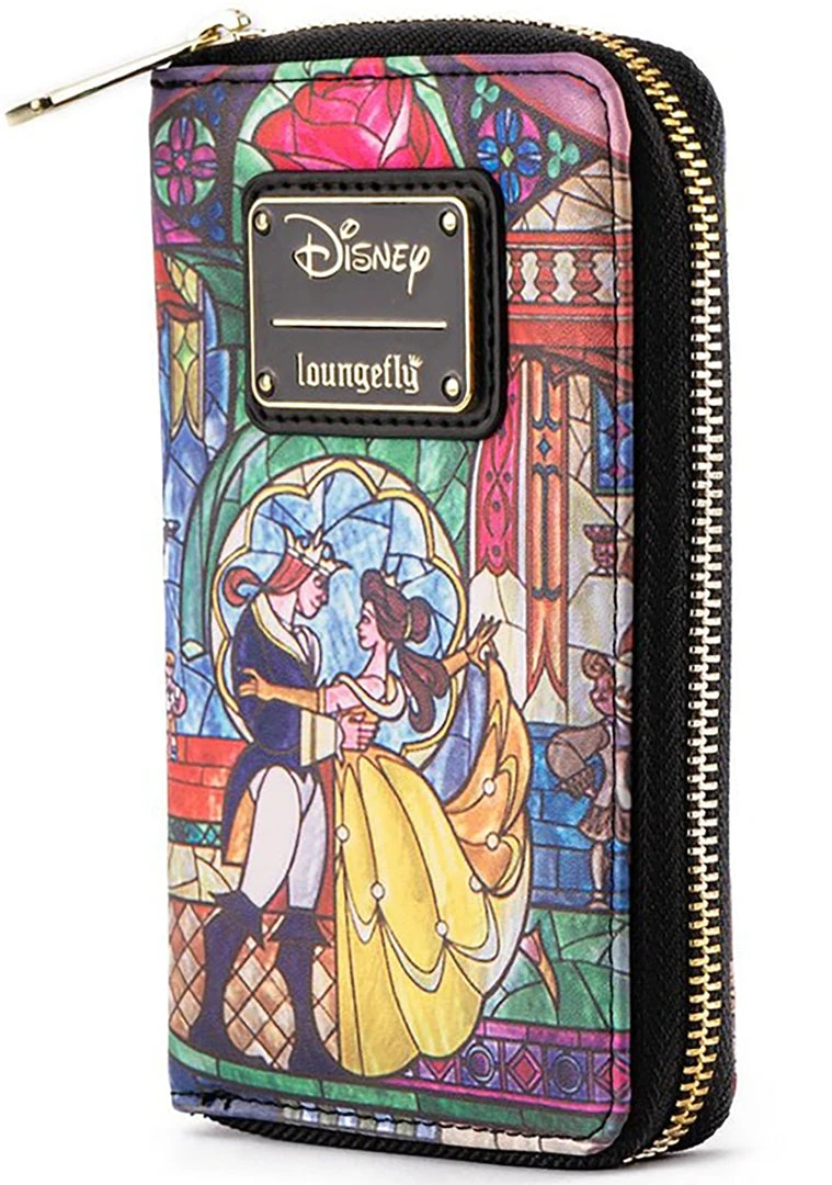 Loungefly X Disney Beauty & The Beast Belle Castle Series Zip Around Wallet 5 Loungefly X Disney Beauty & The Beast Belle Castle Series Zip Around Wallet