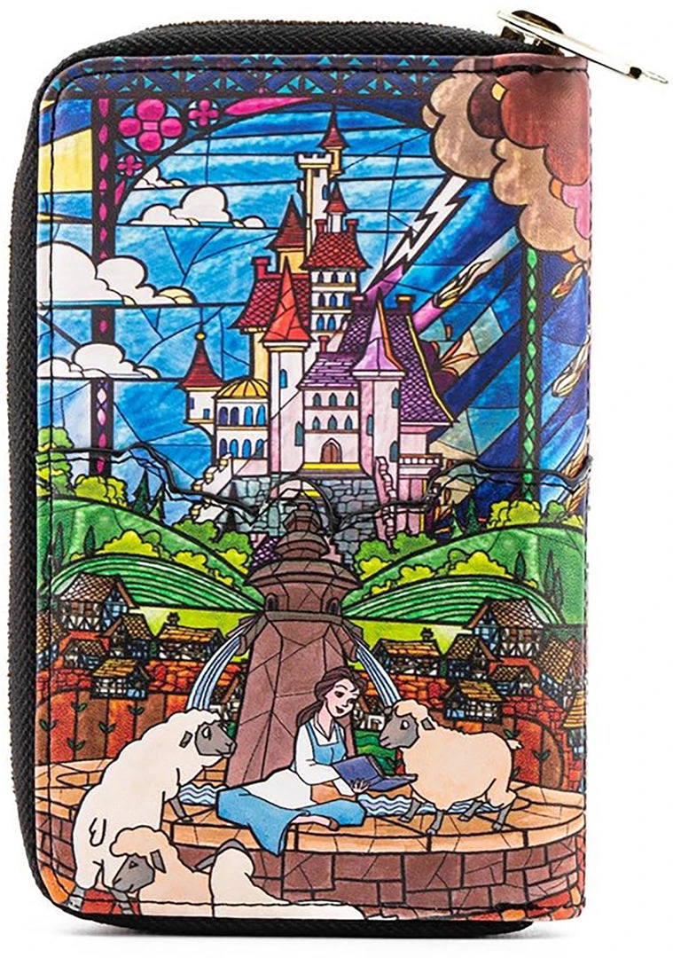 Loungefly X Disney Beauty & The Beast Belle Castle Series Zip Around Wallet 6 Loungefly X Disney Beauty & The Beast Belle Castle Series Zip Around Wallet