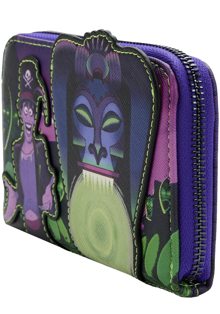 Loungefly X Disney Princess And The Frog Dr. Facilier Zip Around Wallet 5 Loungefly X Disney Princess And The Frog Dr. Facilier Zip Around Wallet